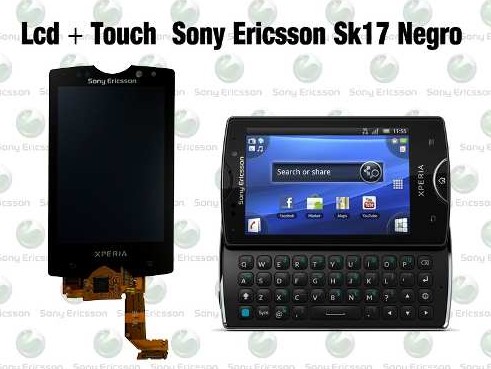 Lcd Pantalla + Touch Sony Ericsson Sk17 Xperia Mini Pro